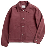 ROTHOLZ Cropped jacket washed burgundy women