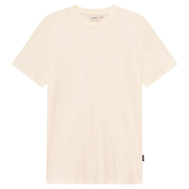 DEDICATED Stockholm hemp t-shirt off white men