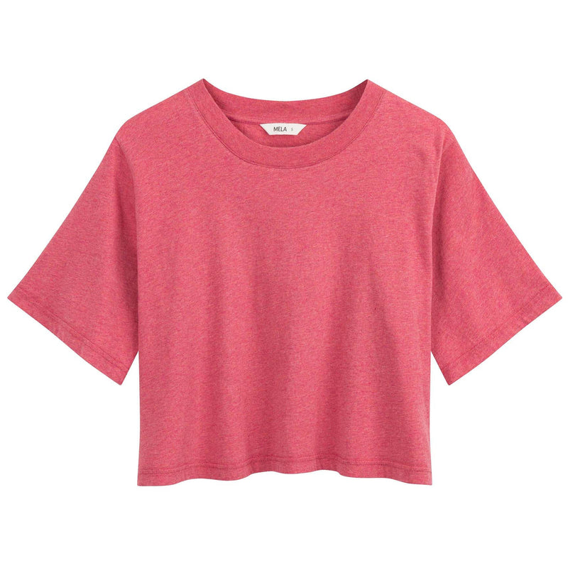 MELAWEAR Desna cropped t-shirt blossom blend women