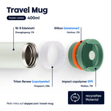 DOPPER Travel mug Forest Green 400 ml