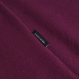DEDICATED Ystad base sweatshirt fig red women