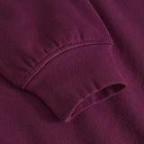 DEDICATED Ystad base sweatshirt fig red women