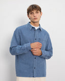 ROTHOLZ Casual denim shirt washed denim men