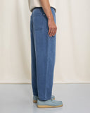 ROTHOLZ Wide denim trousers washed denim men