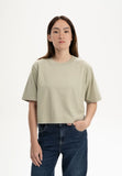 MELAWEAR Desna cropped t-shirt dusty green women