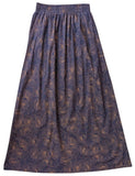GIVN BERLIN Dolly maxi skirt nightshade blue women
