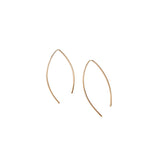 LILO JEWELRY Curbed earrings gold filled