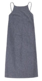 ROTHOLZ Easy dress speckled navy women
