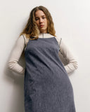ROTHOLZ Easy dress speckled navy women