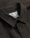 ROTHOLZ Casual flannel shirt black brown men