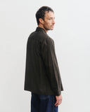 ROTHOLZ Casual flannel shirt black brown men
