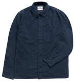 ROTHOLZ Casual flannel shirt dark blue men