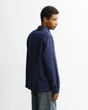 ROTHOLZ Casual flannel shirt dark blue men