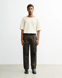 ROTHOLZ Everyday flannel pants black brown men