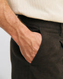 ROTHOLZ Flannel everyday trousers twill brown men