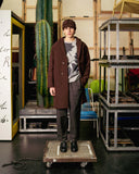 ROTHOLZ Formal coat rosewood brown unisex