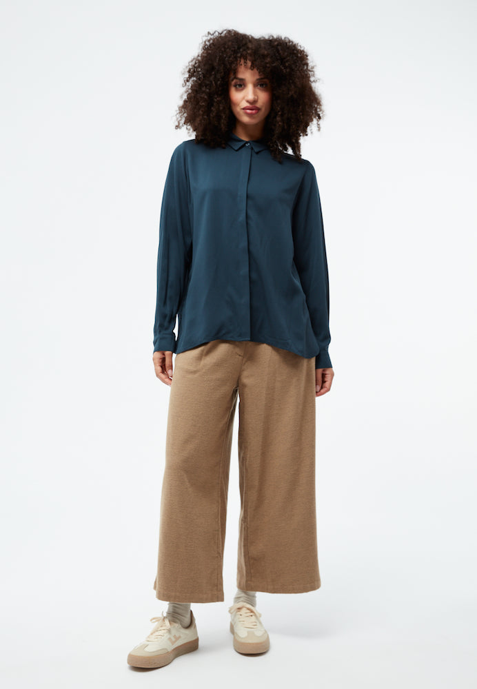 GIVN BERLIN Iva shirt midnight blue women