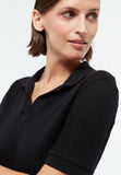 GIVN BERLIN Yasmin polo shirt black women
