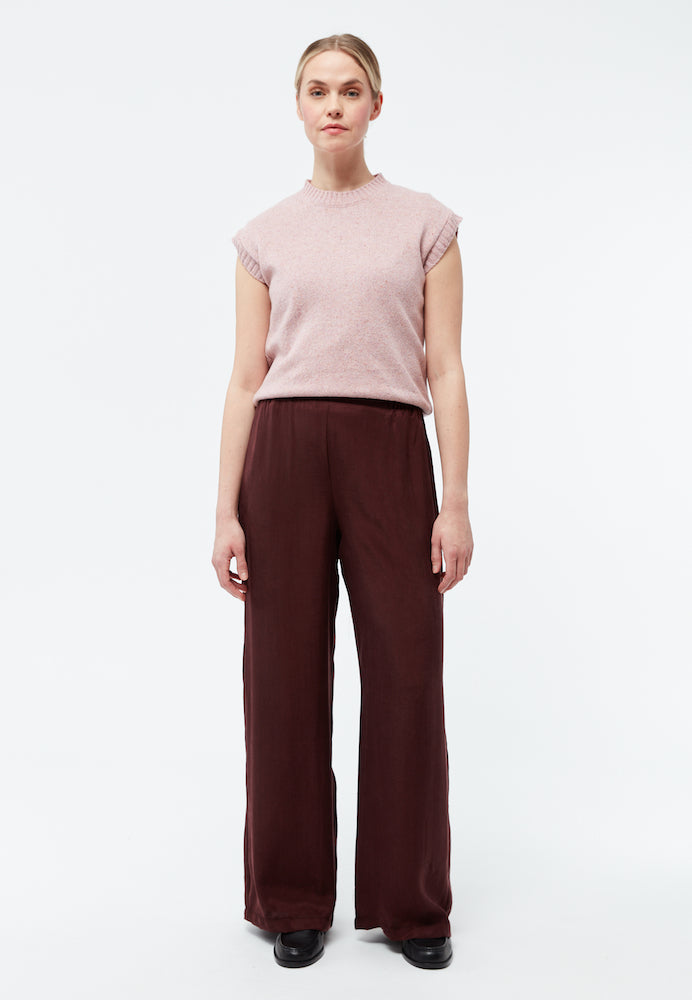 GIVN BERLIN Marla trousers wine red women