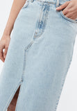 GIVN BERLIN Karlotta denim skirt light blue women