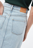 GIVN BERLIN Karlotta denim skirt light blue women