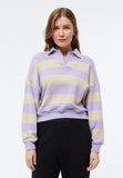 GIVN BERLIN Resa striped jumper light beige light amethyst women