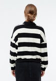 GIVN BERLIN Resa striped jumper off white black women