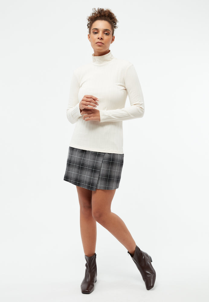 GIVN BERLIN Vida long sleeve top off white women