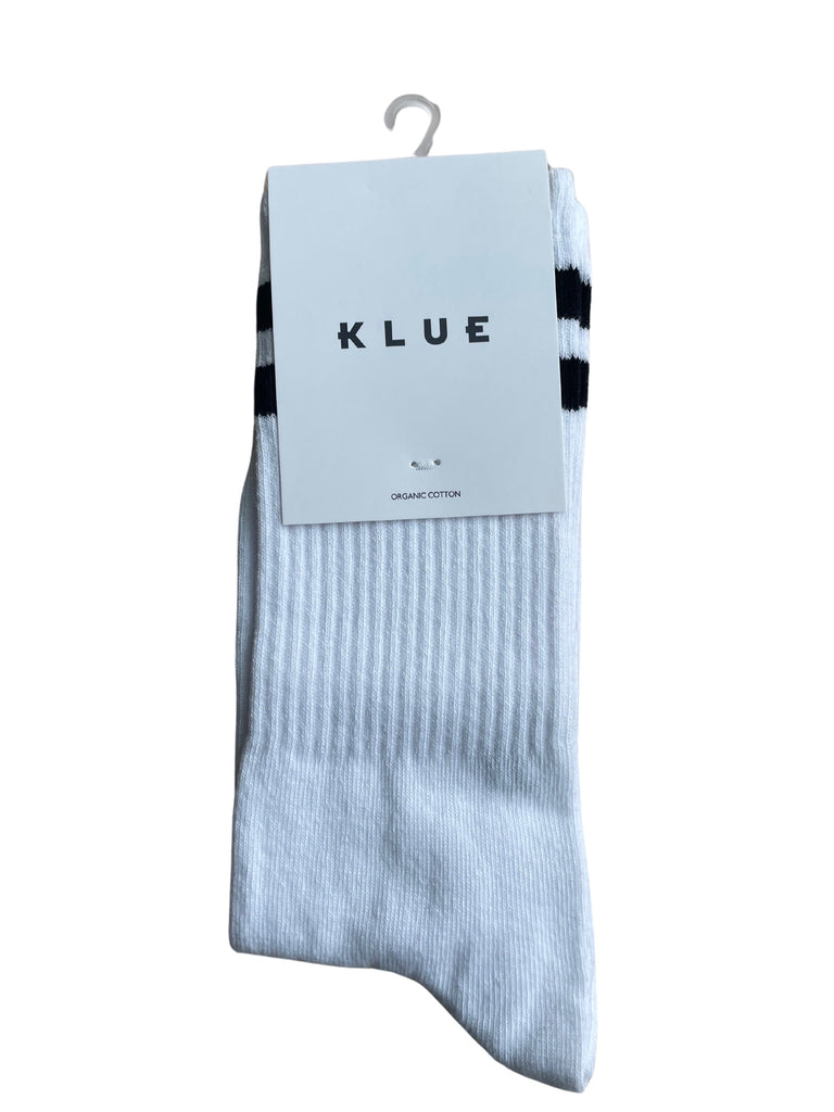 KLUE Organic cotton tennis socks white men