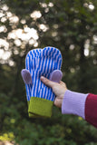 WOLVIS TNR mittens cobalt women