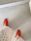 JUTELAUNE Liv ballerinas mandarine women