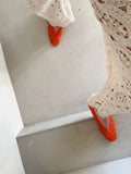 JUTELAUNE Liv ballerinas mandarine women