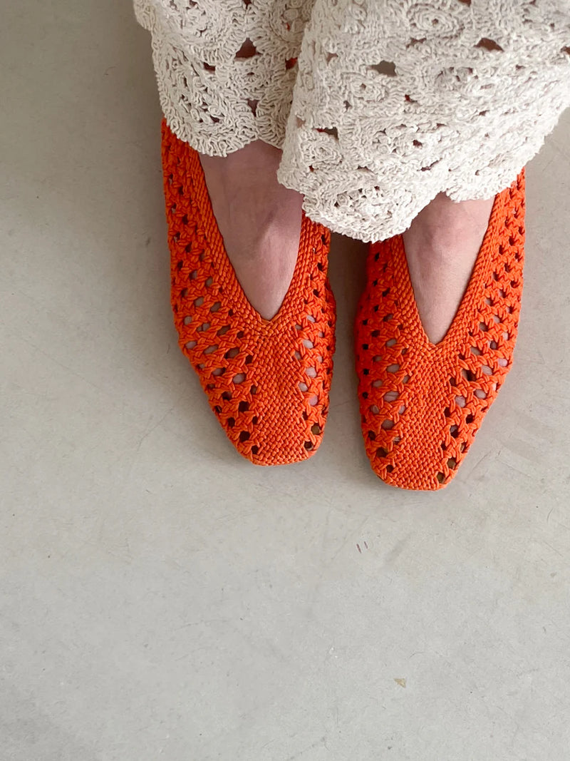 JUTELAUNE Liv ballerinas mandarine women