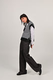 FAM THE LABEL Jody vest black knit women