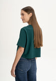 MELAWEAR Joshna cropped t-shirt deep sea women
