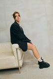 JUTELAUNE Mischa chelsea boots black women
