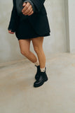 JUTELAUNE Mischa chelsea boots black women