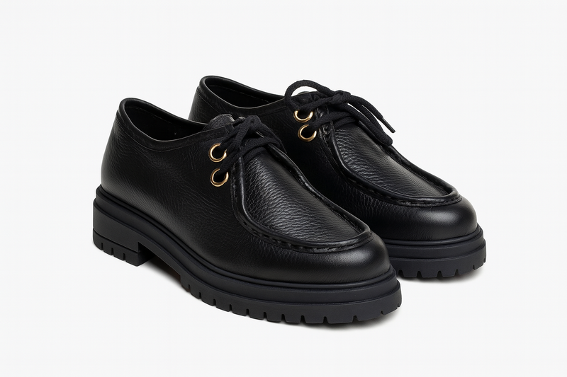 JUTELAUNE Chunky shoes black women