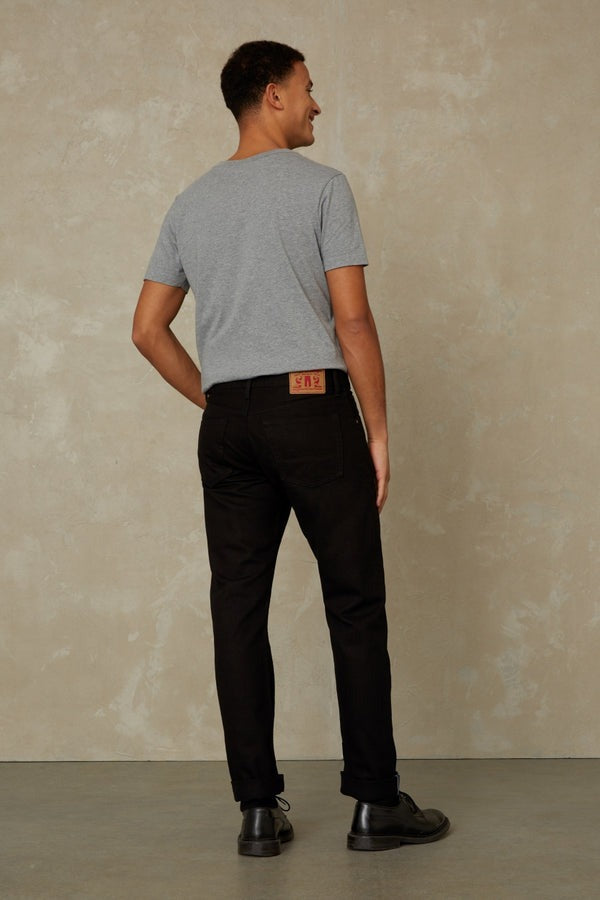 KINGS OF INDIGO Silvio regular fit jeans holo recycled black men