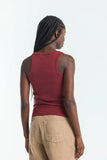 KINGS OF INDIGO Kerry tank top madder brown women