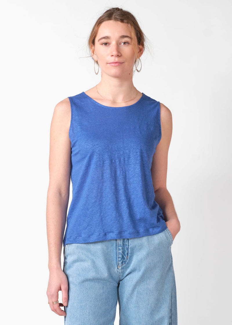 KLITMØLLER Dee tank top surf blue women