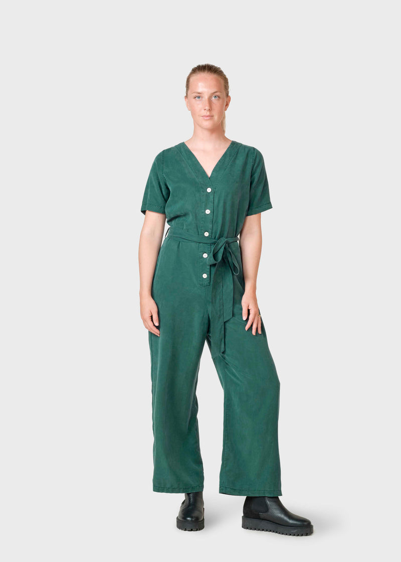KLITMØLLER Marna jumpsuit moss green women