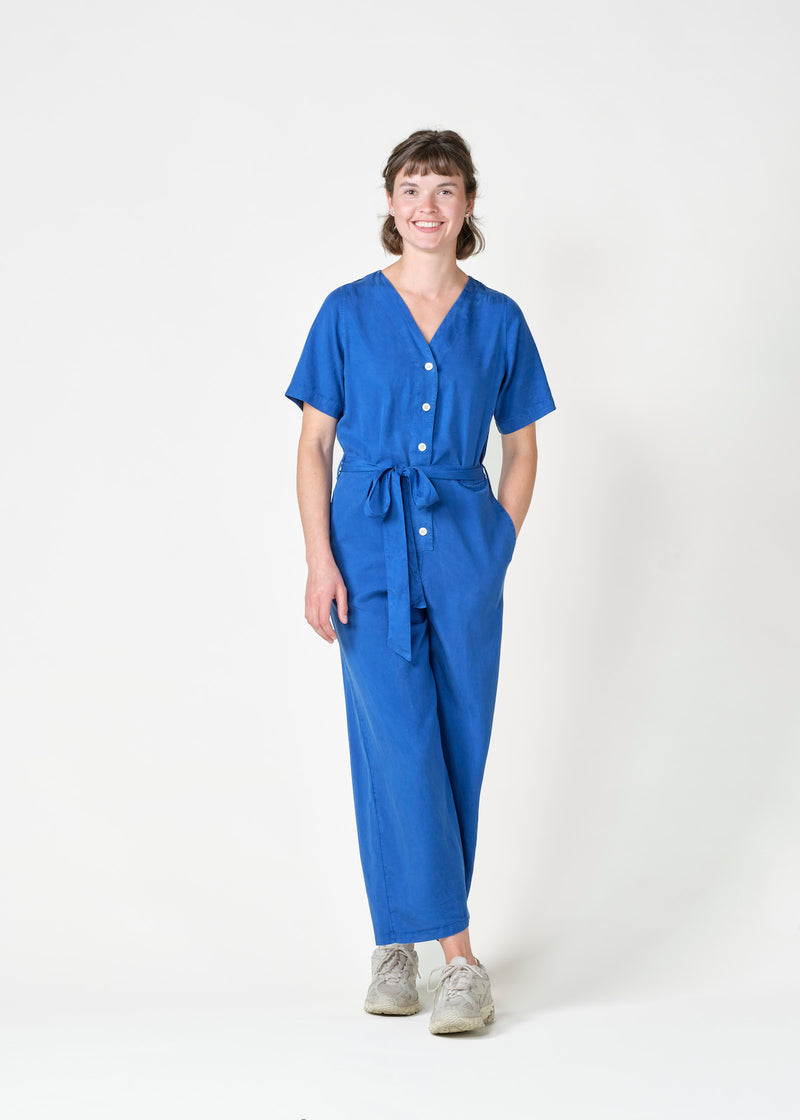 KLITMØLLER Marna jumpsuit surf blue women