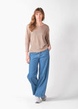 KLITMØLLER Gudrun longsleeve t-shirt cashew women