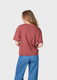 KLITMØLLER Mila tee burgundy women