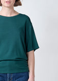 KLITMØLLER Payton tee moss green women