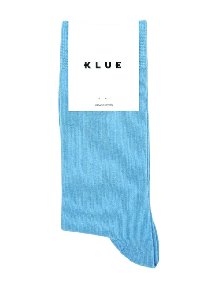 KLUE Organic cotton socks sky blue unisex