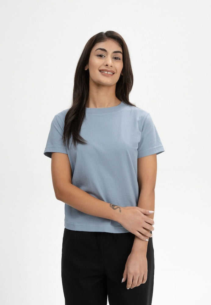 MELAWEAR Khira t-shirt dusk blue women