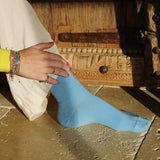 KLUE Organic cotton socks blue unisex