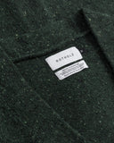 ROTHOLZ Knit cardigan speckled green unisex